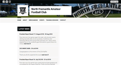 Desktop Screenshot of nfafc.com.au